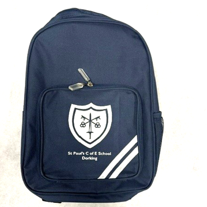 St Paul's Infant Backpack-Navy