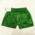 Green P.E. shorts
