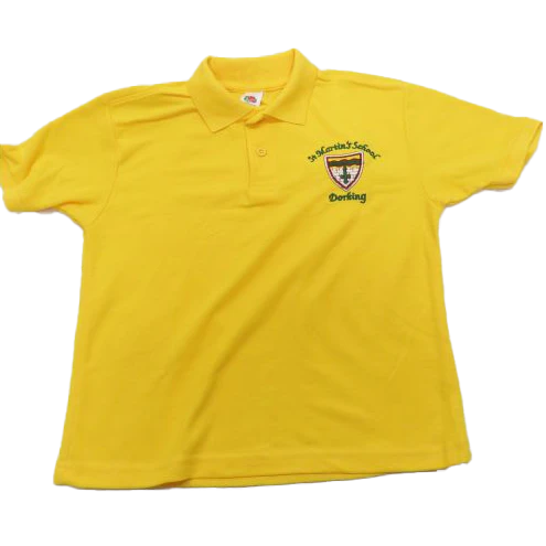 St Martin's Embroidered Polo Shirt