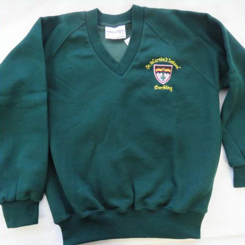 St Martin's Sweatshirt - V Neck