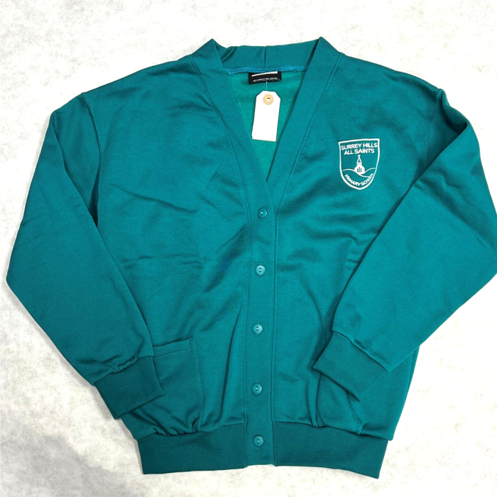 Surrey Hills Cardigan-Teal
